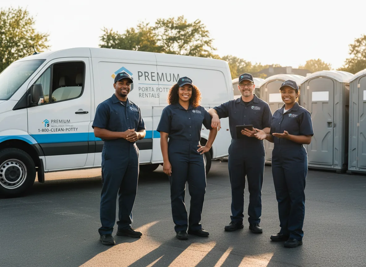 VIP Portable Toilets company in Creston, IL